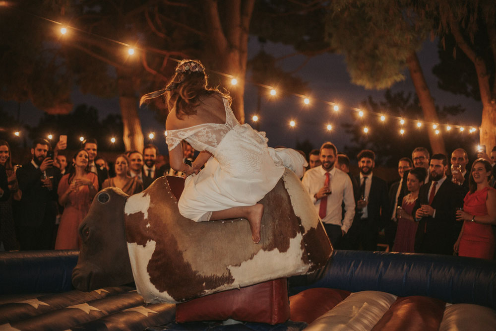 Una boda original y cañera